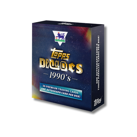 Topps Decades Premier League 1990's Edition 2025 - Hobby Box