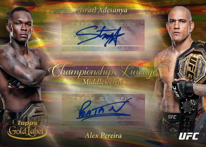 Topps Gold Label UFC 2024 - Hobby Box