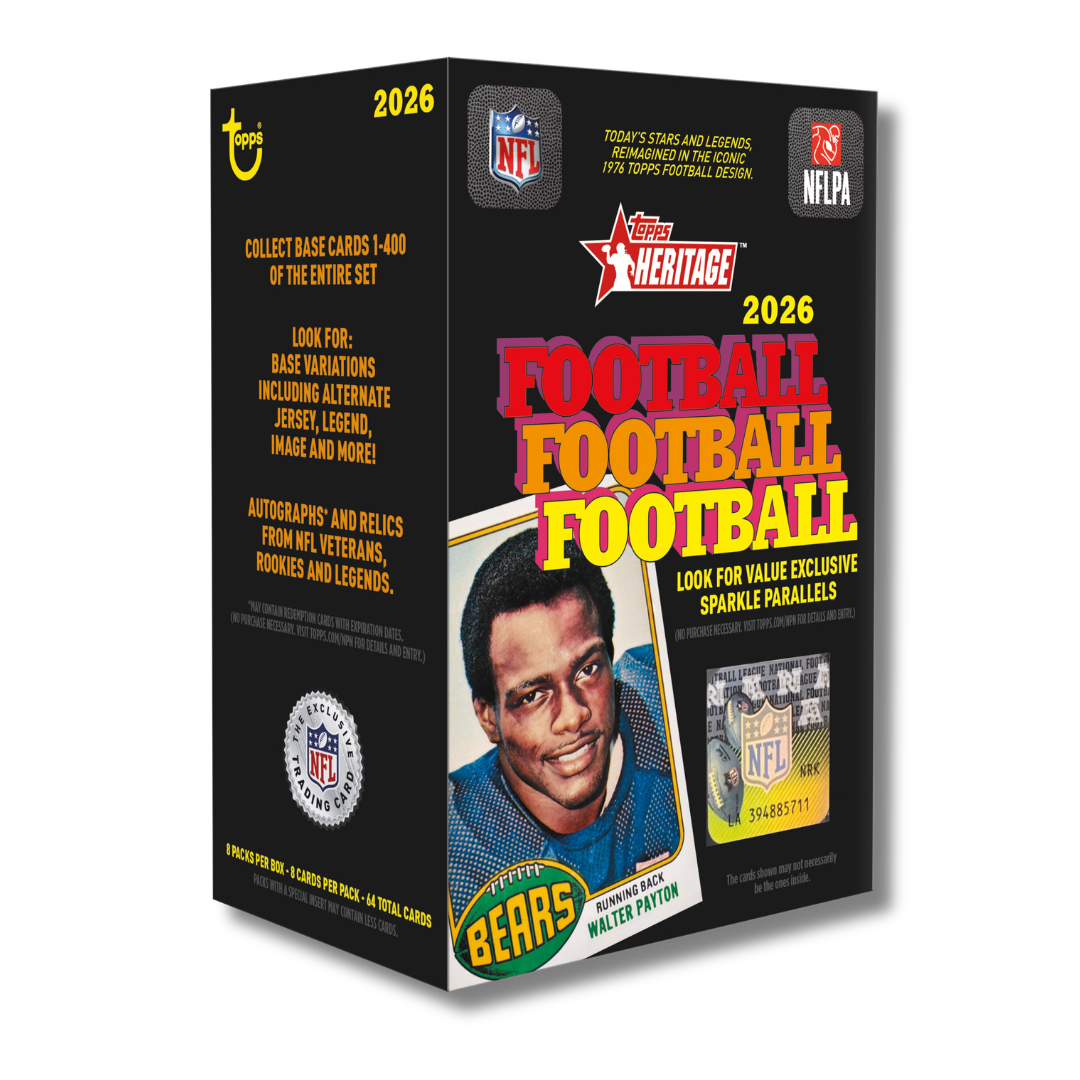 Topps Heritage Football 2026 - Value Box