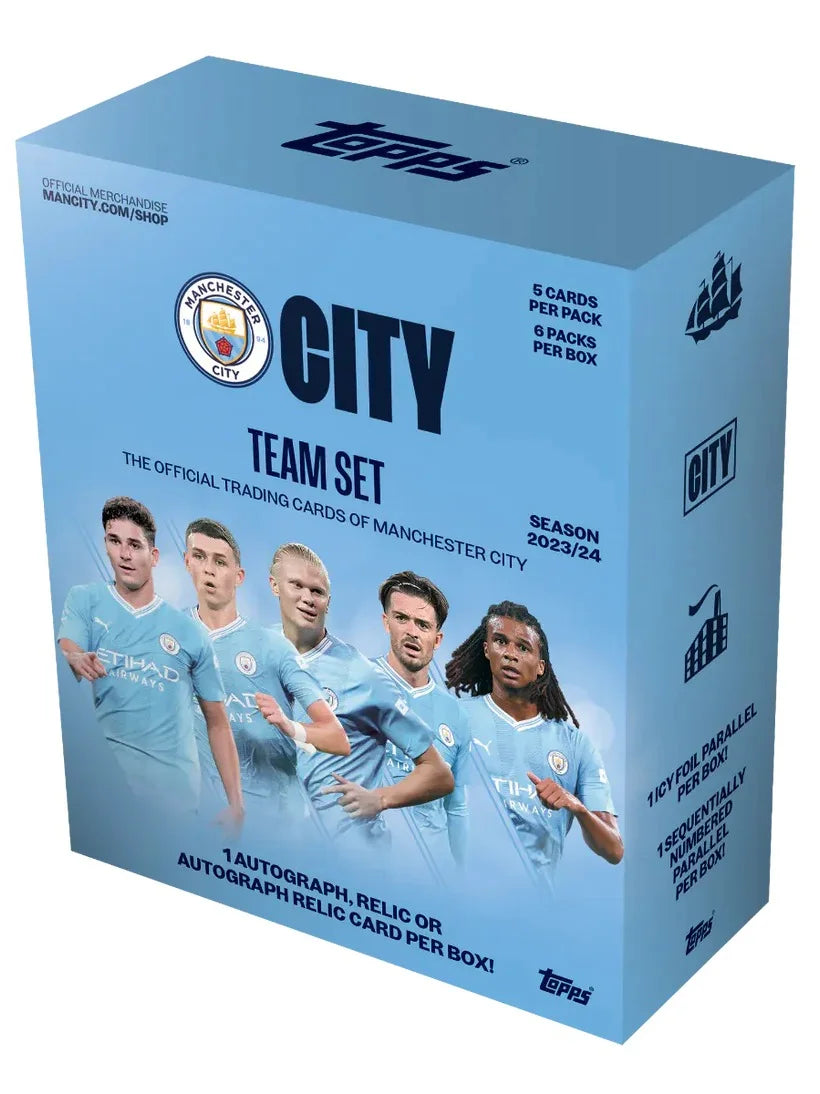 Topps Manchester City Team Set 23/24 - Box