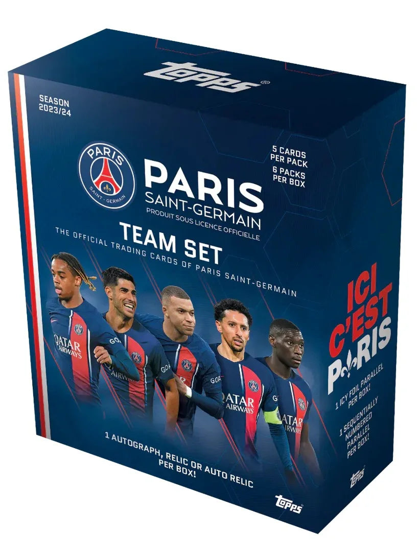 Topps Paris Saint-Germain Team Set 23/24 - Box