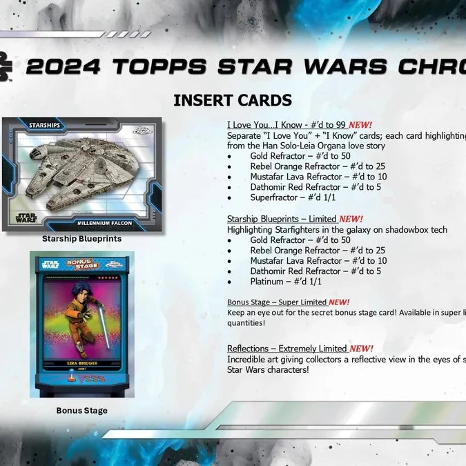 Topps Star Wars Chrome 2024 - Hobby Box