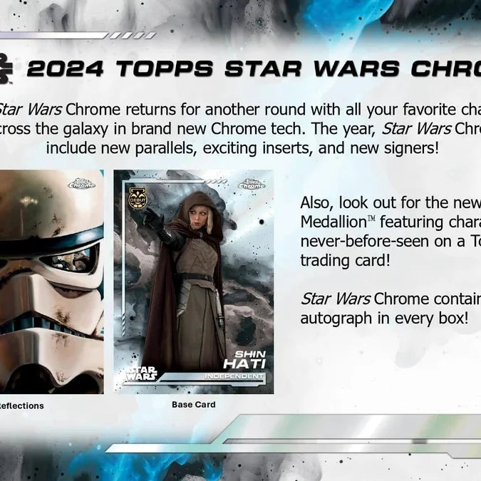 Topps Star Wars Chrome 2024 - Hobby Box