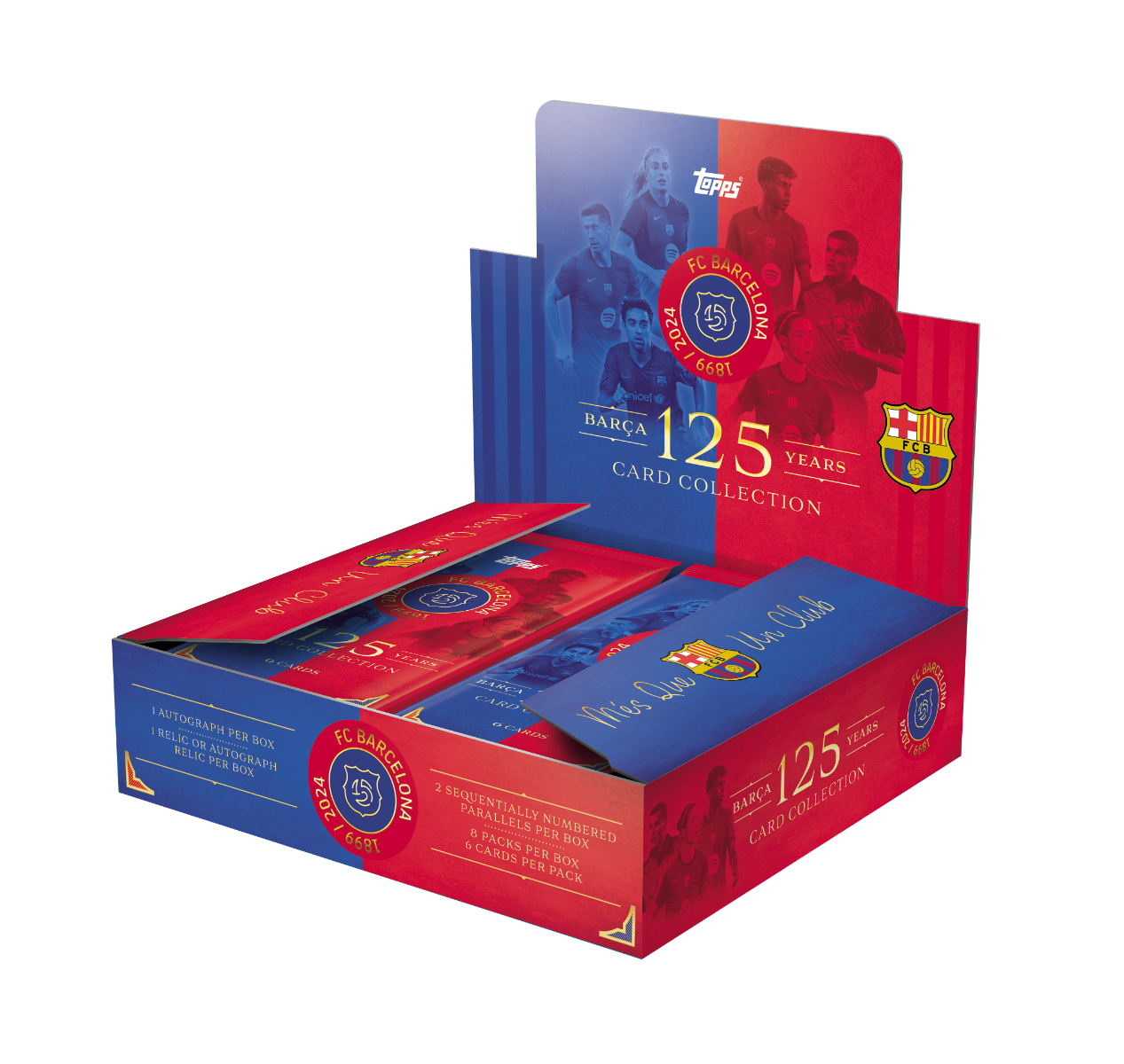 Topps Barcelona 125 Years Anniversary - Hobby Box