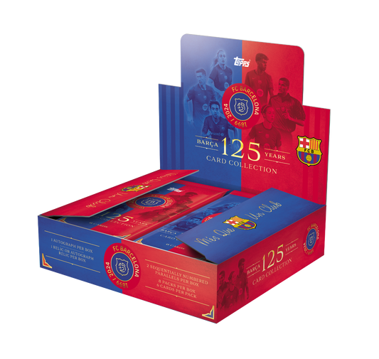 Topps Barcelona 125 Years Anniversary - Hobby Box