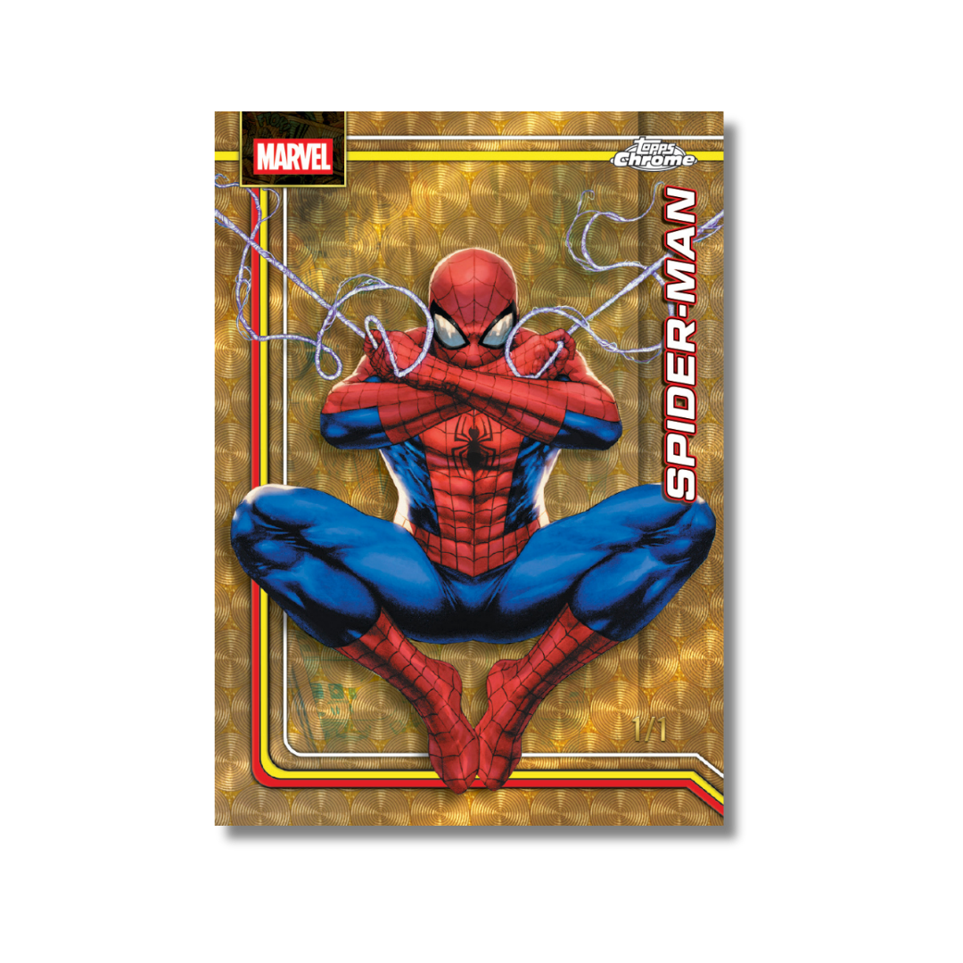 Topps_Marvel_Comics_Chrome_2026_-_Hobby_Box_spiderman_superfractor