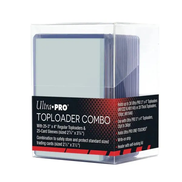 Ultra Pro Förvaringsbox + 25st Toploader och Sleeves