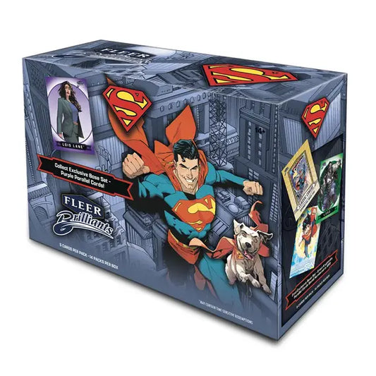 Upper Deck Fleer Brilliants Superman 2025 - Mega Box