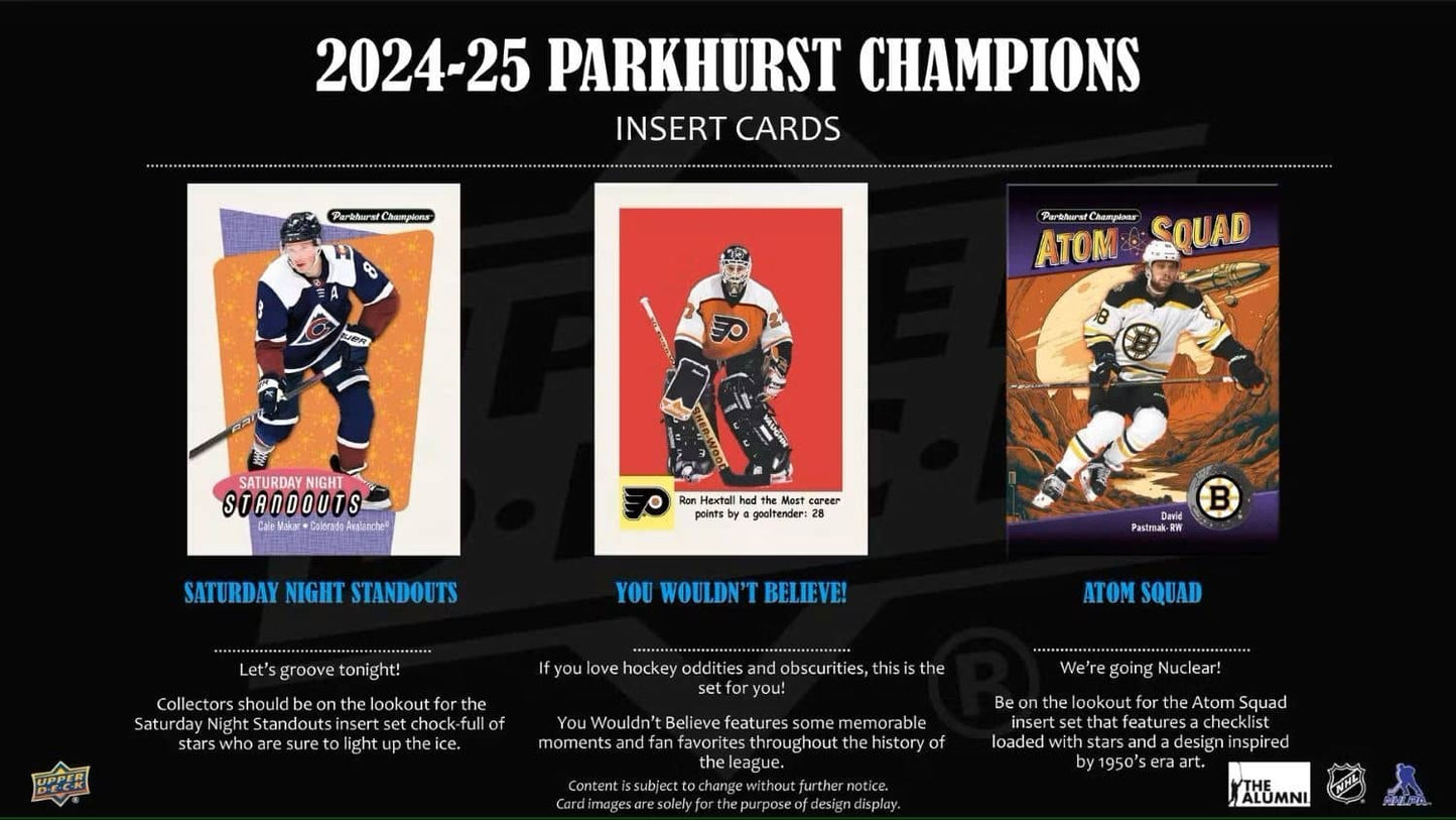 Upper Deck NHL Parkhurst Champions 2024-25 - Hobby Box