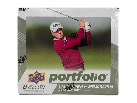 Upper Deck Portfolio Golf 2024 - Hobby Box