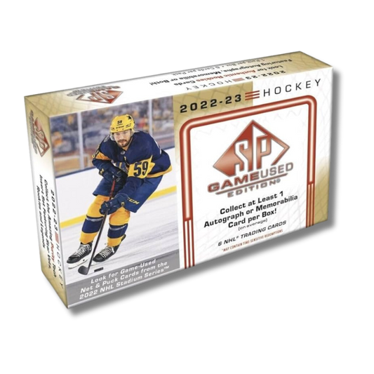 Upper Deck NHL SP Game-Used 2022-23 - Hobby Box