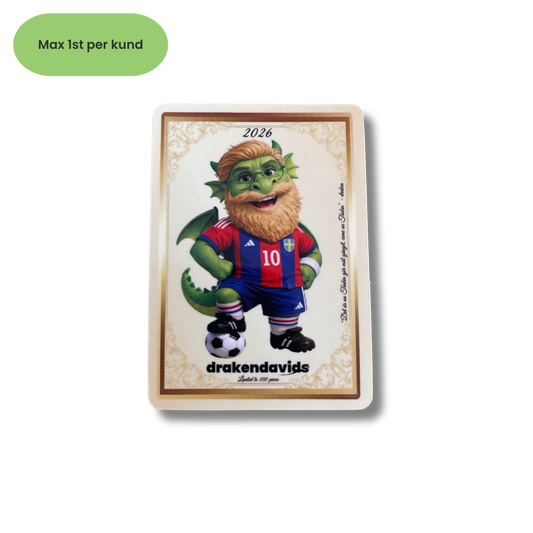 Drakendavids "Det är nu Trubin gör mål gänget, come on Trubin" 2026 - 1st Sticker