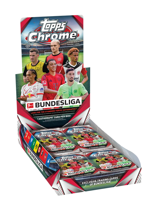 Topps Chrome Bundesliga 24/25 - Hobby Box 