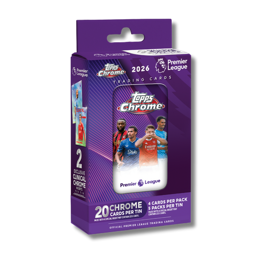 Topps Chrome Premier League 25/26 - Chrome Tin