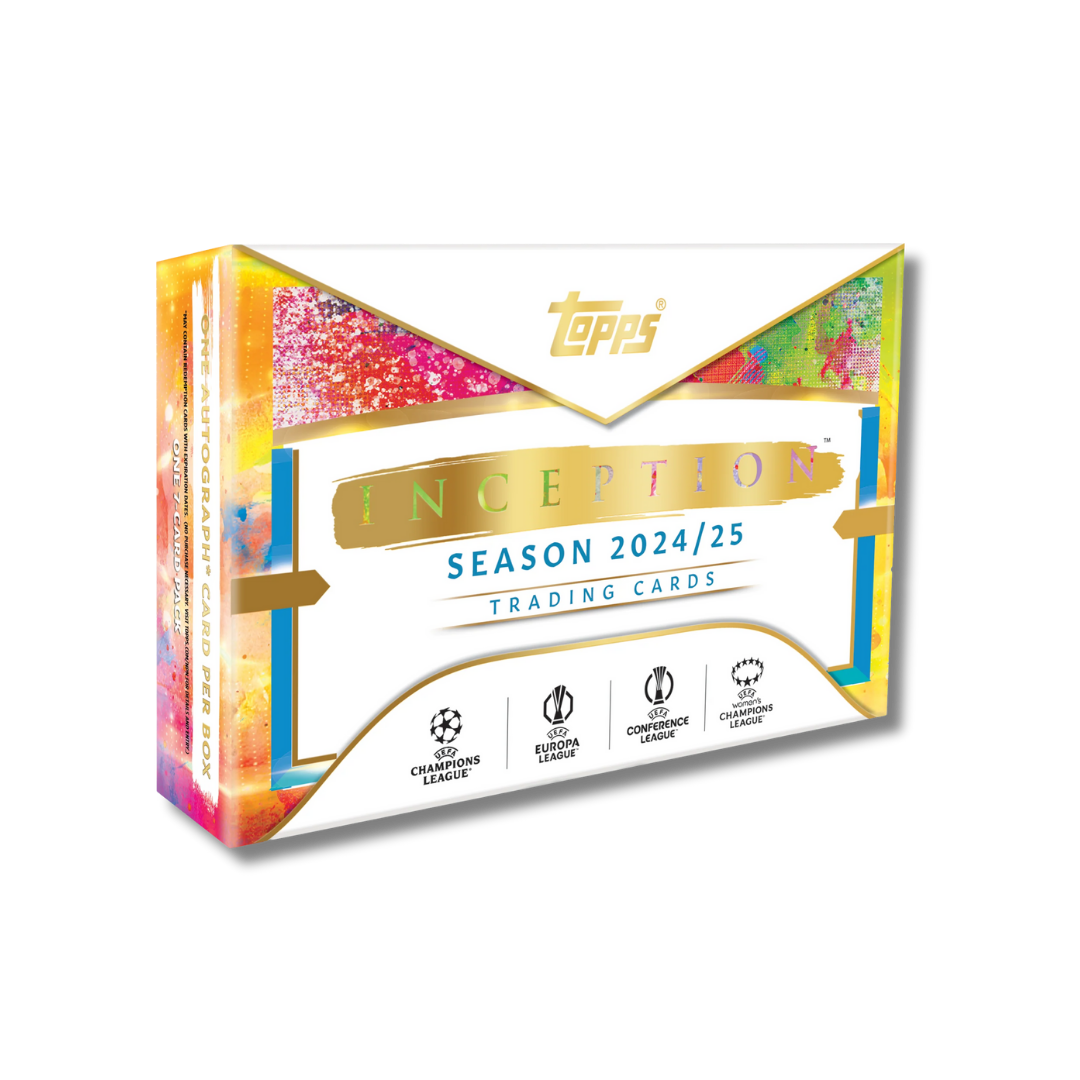 Topps Inception Case Topps Inception UCC 24/25 Hobby Box - Fotbollskort och fotbollsboxar ...