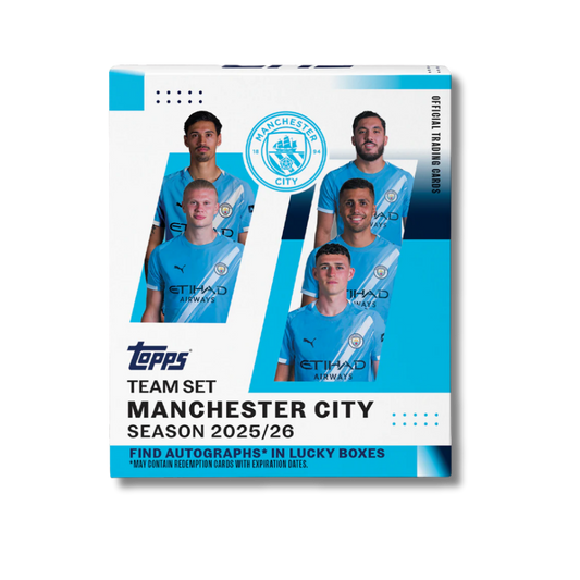Topps Manchester City Team Set 25/26 - Hobby Box