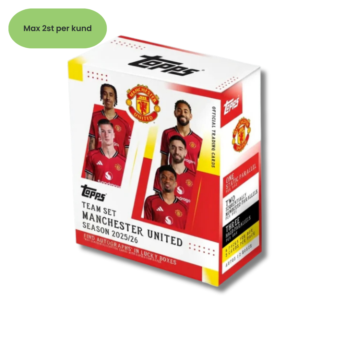 Topps Manchester United Team Set 25/26 - Hobby
